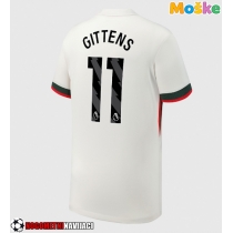 Moške Nogometnih dresov Chelsea Jamie Gittens #11 Gostujoči 2025-26 Kratki rokavi